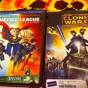 🤑Star-Wars The Clone Wars & Justice League